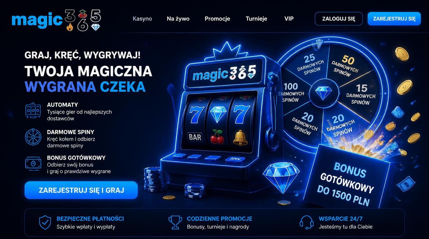 ekran kasyna z ofertą powitalną z darmowymi spinami i bonusem gotówkowym